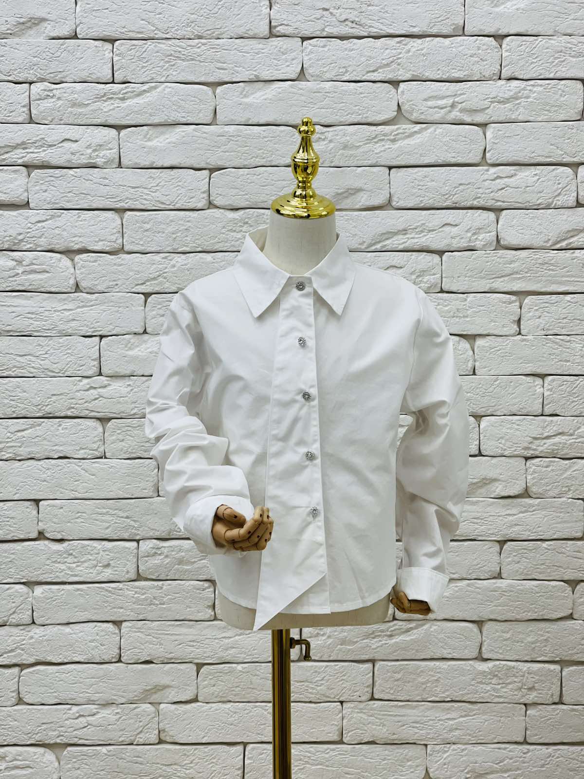 Сорочка для дівчинки молочний 9198