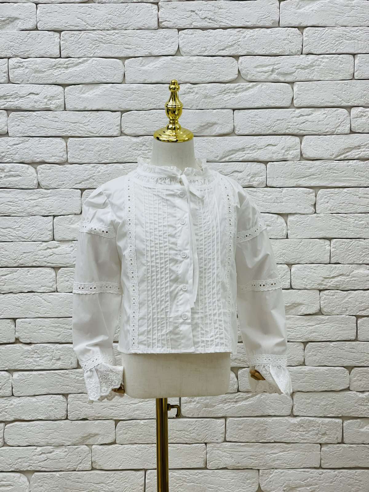 Блуза для дівчинки молочний д.р 9203