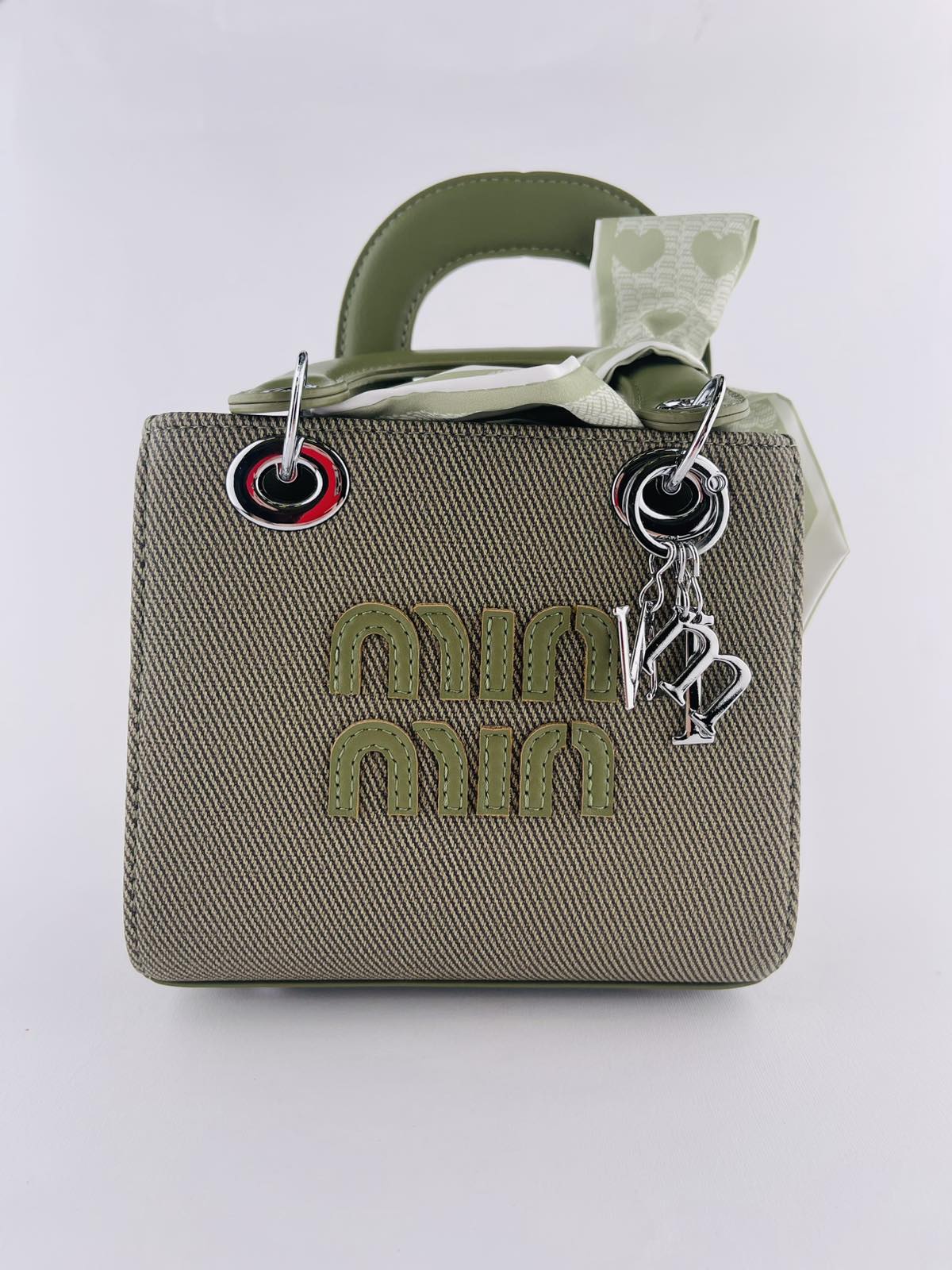 Сумка для дівчинки хакі 1257-1008