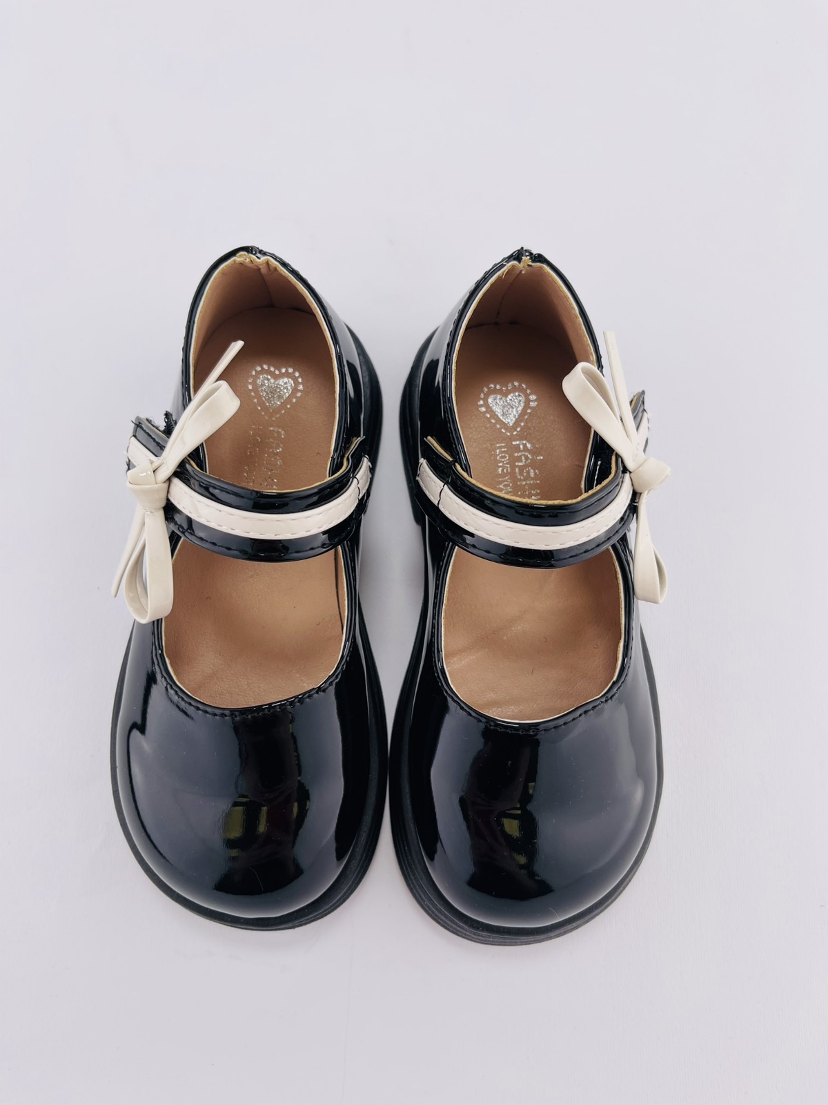 Туфлі для дівчинки чорний 213-1011