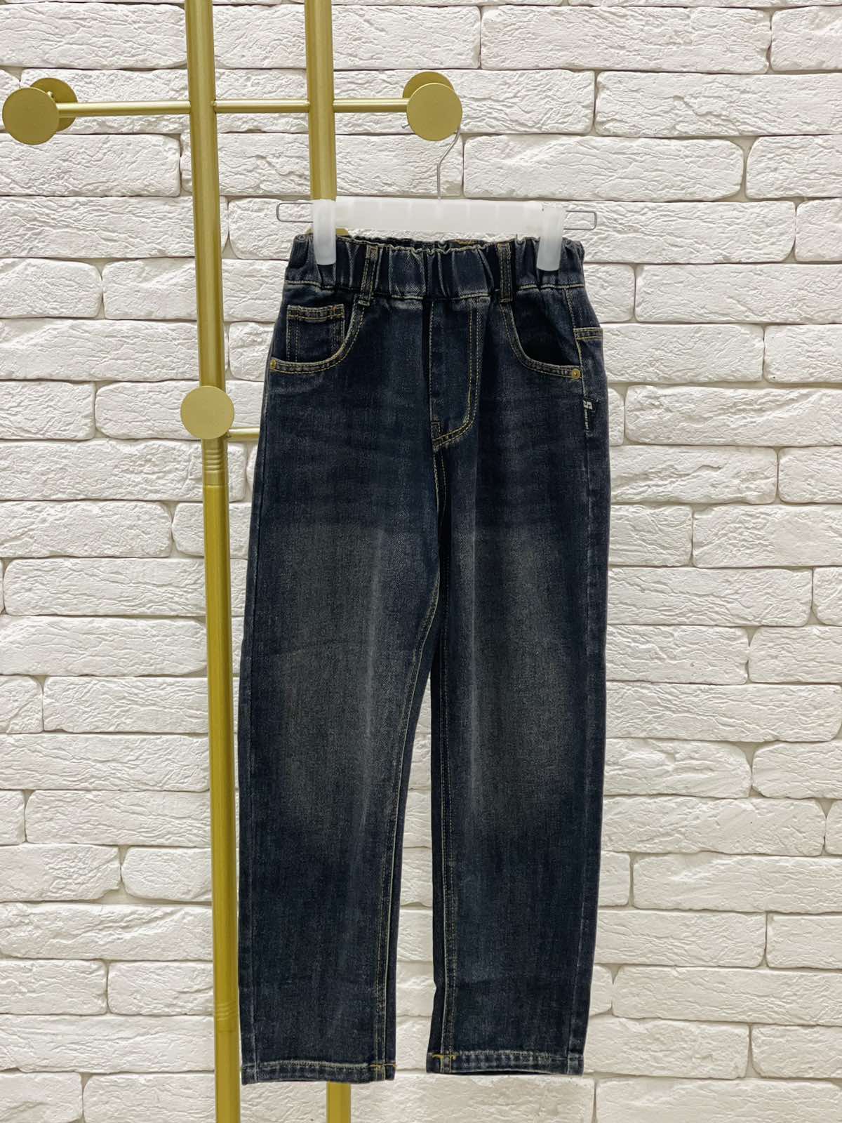 Джинси для хлопчика темний 24601