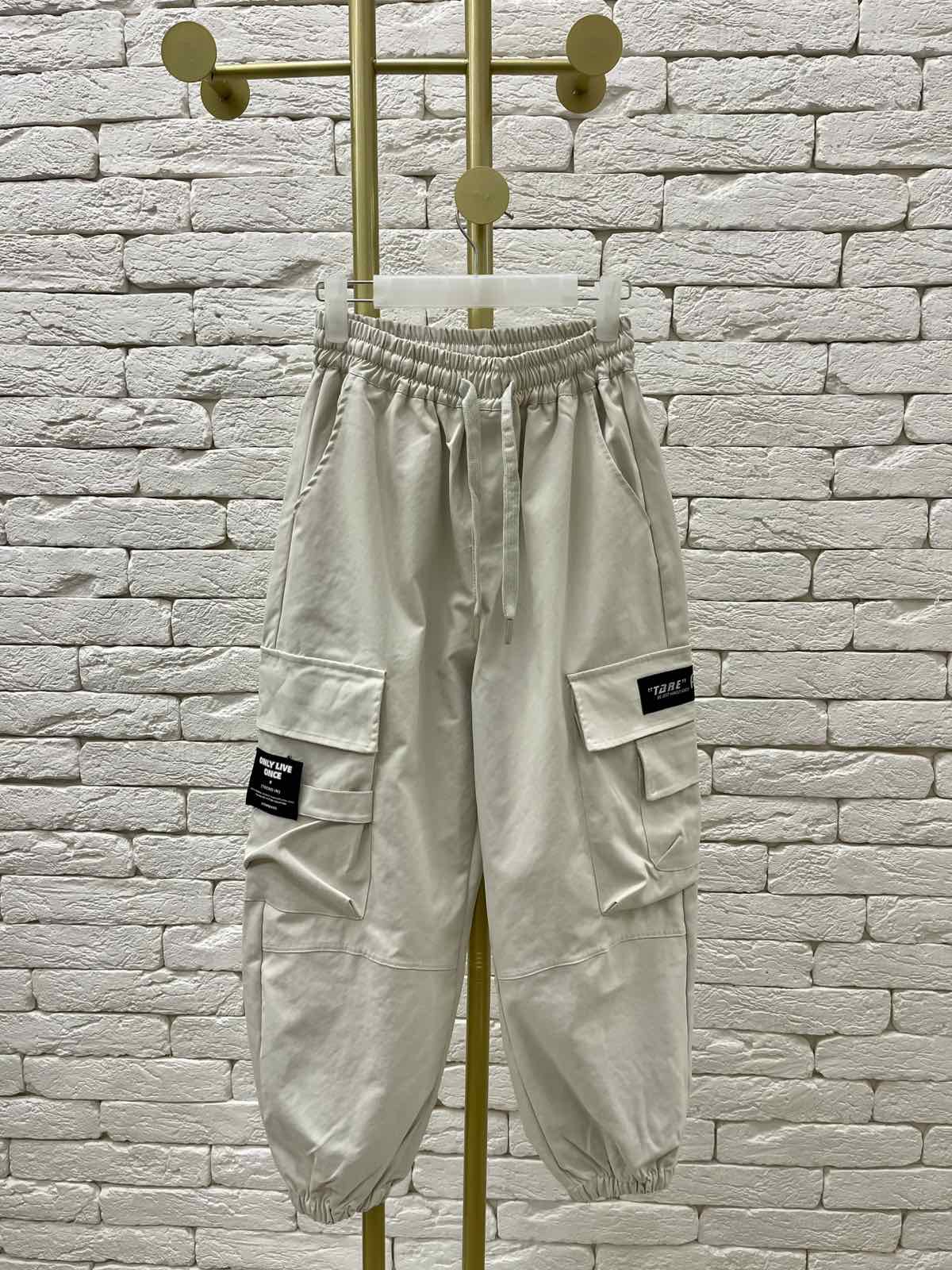 Штани для хлопчика пісочний 353-2-2