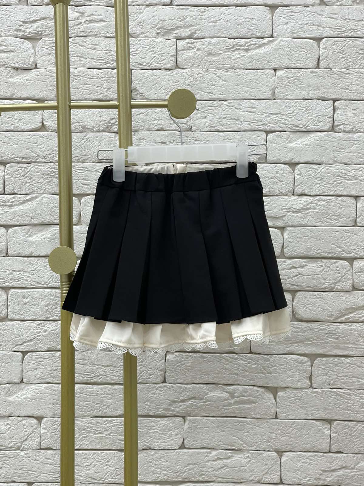 Спідниця для дівчинки чорний 8772