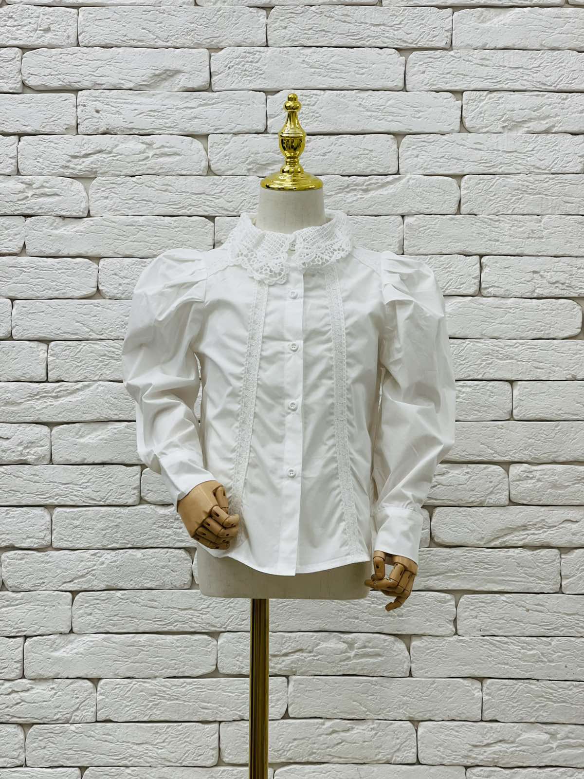 Сорочка для дівчинки молочний 90186