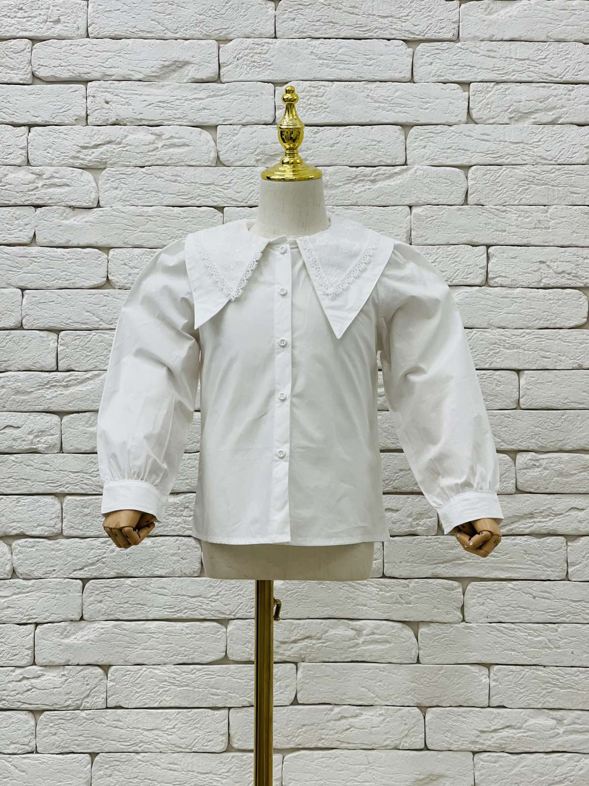 Сорочка для дівчинки молочний 90188