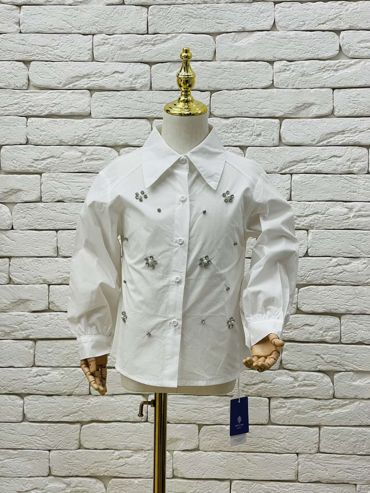 Сорочка для дівчинки молочний 90238