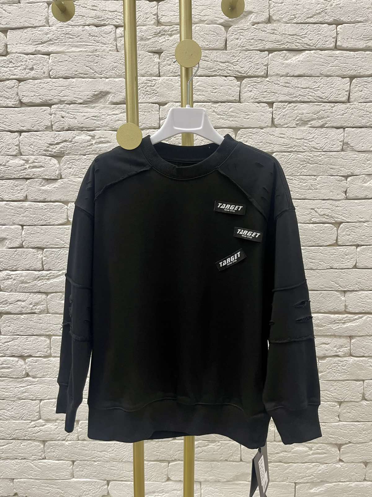 Пуловер для хлопчика чорний 903-2