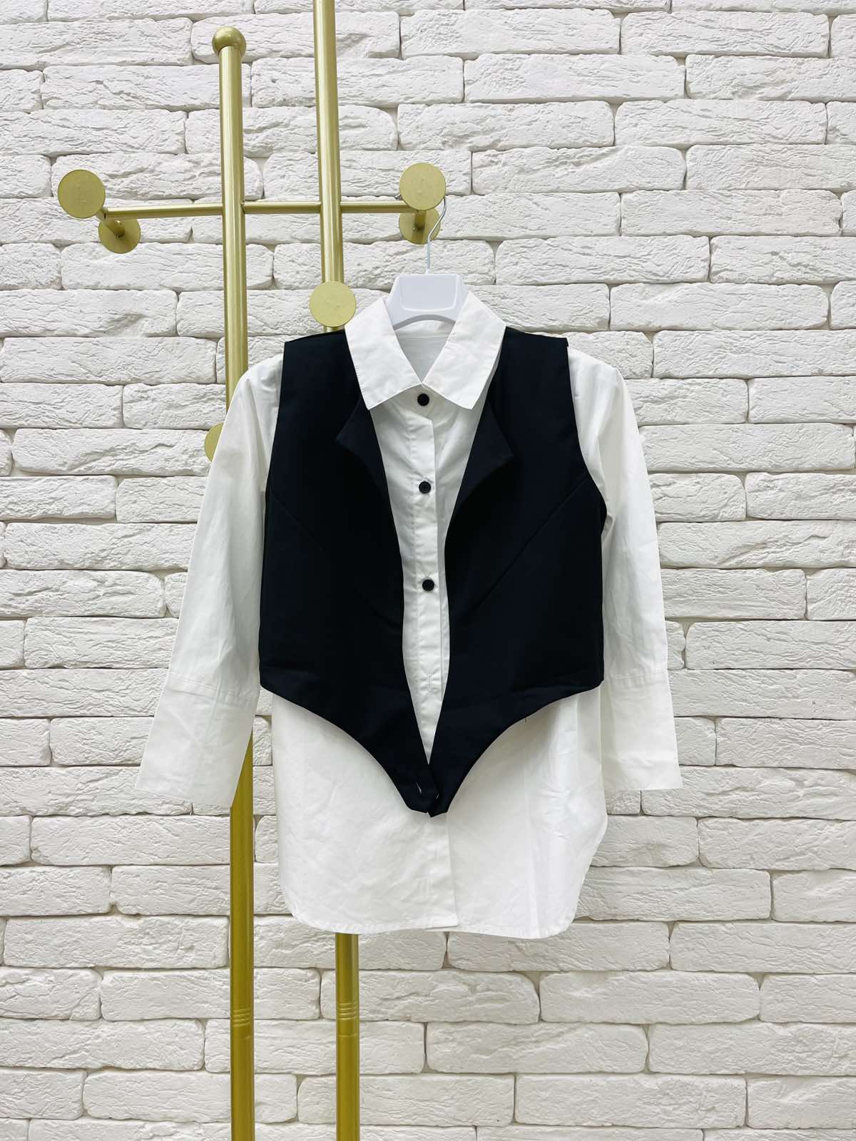 Сукня-сорочка для дівчинки білий 9226