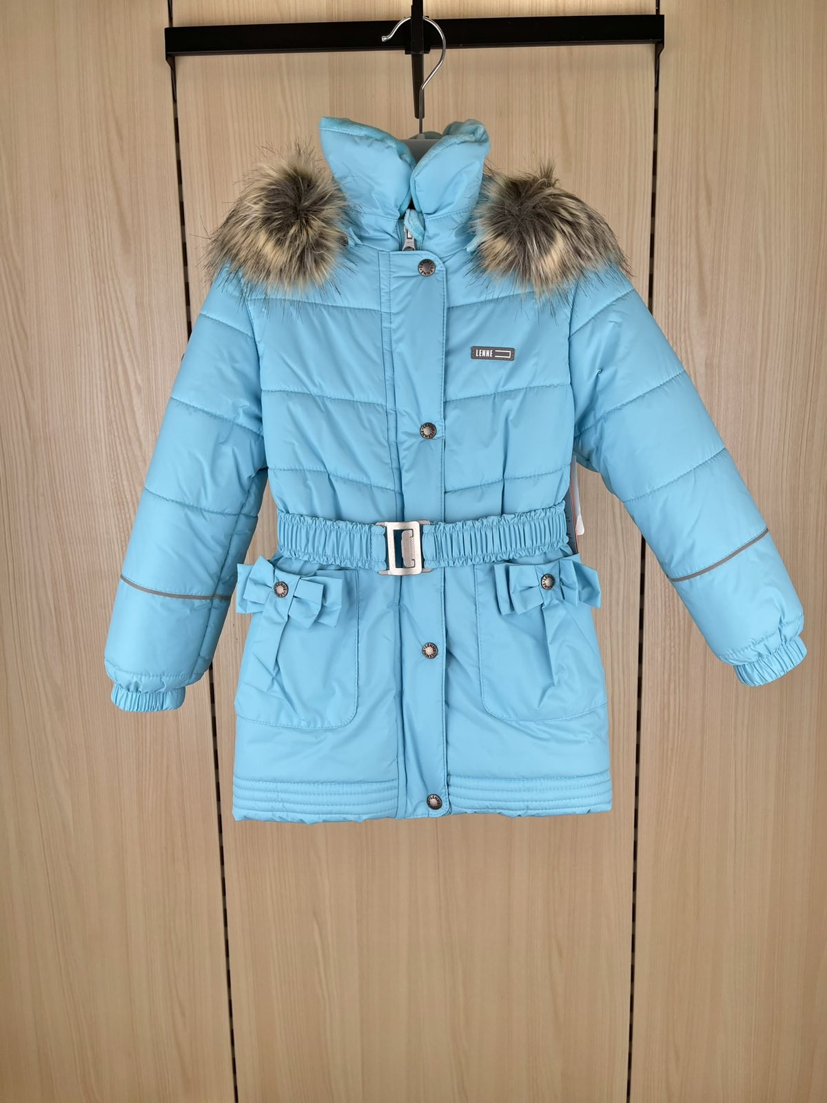 Куртка для дівчинки блакитний 18335-405-1