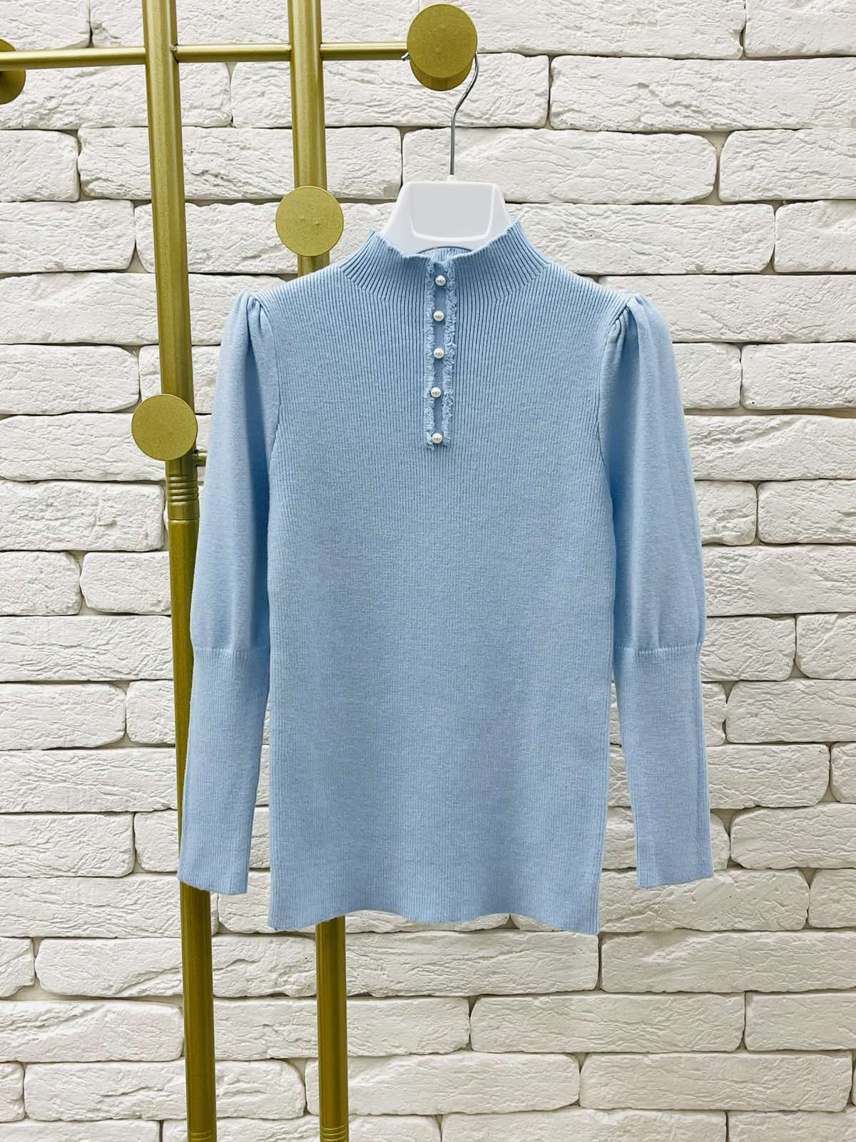 Светр для дівчинки блакитний 88026