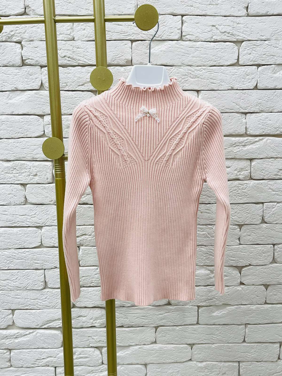 Светр для дівчинки рожевий 88027