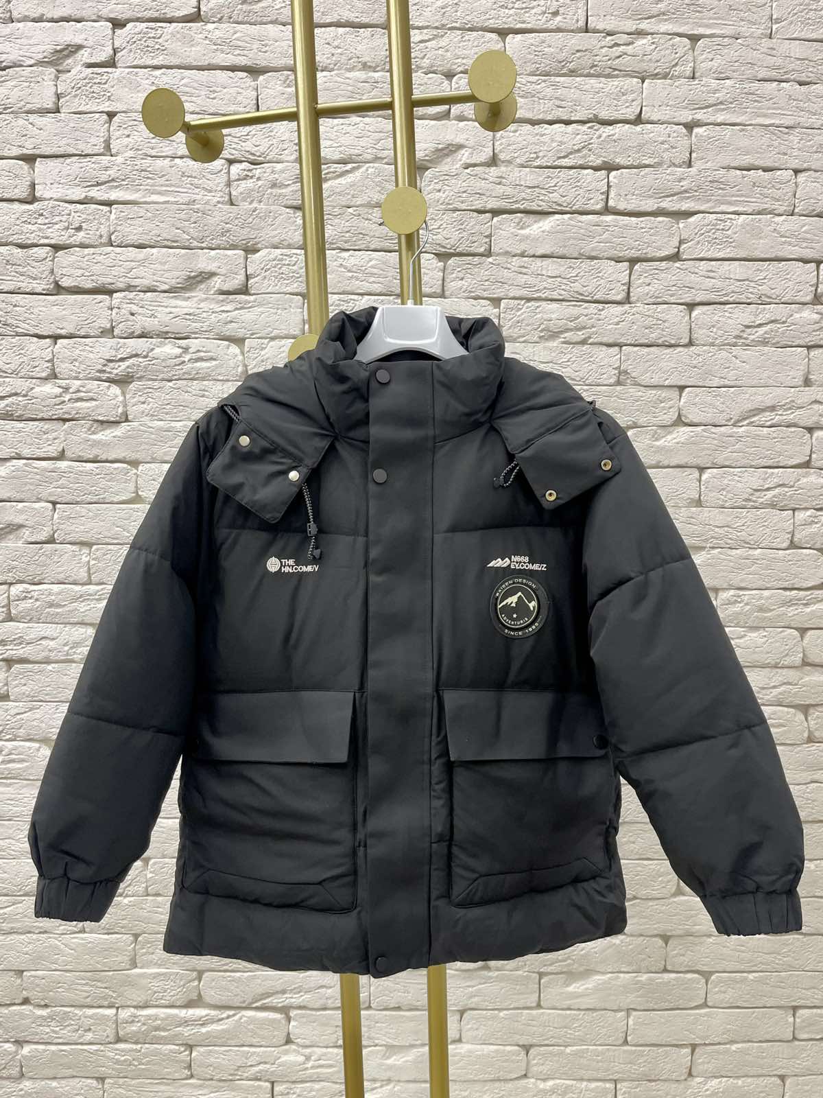 Куртка для хлопчика чорний 88201