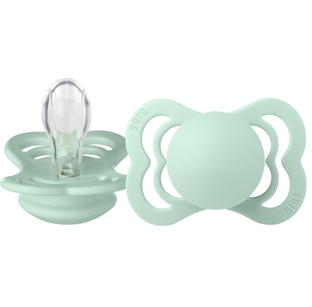 Соска пустушка 610284 BIBS Supreme Silicone Size 2 Nordic Mint