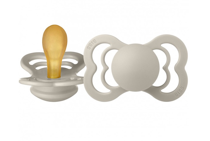 Соска пустушка 710214 BIBS Supreme Latex Size 2 Sand