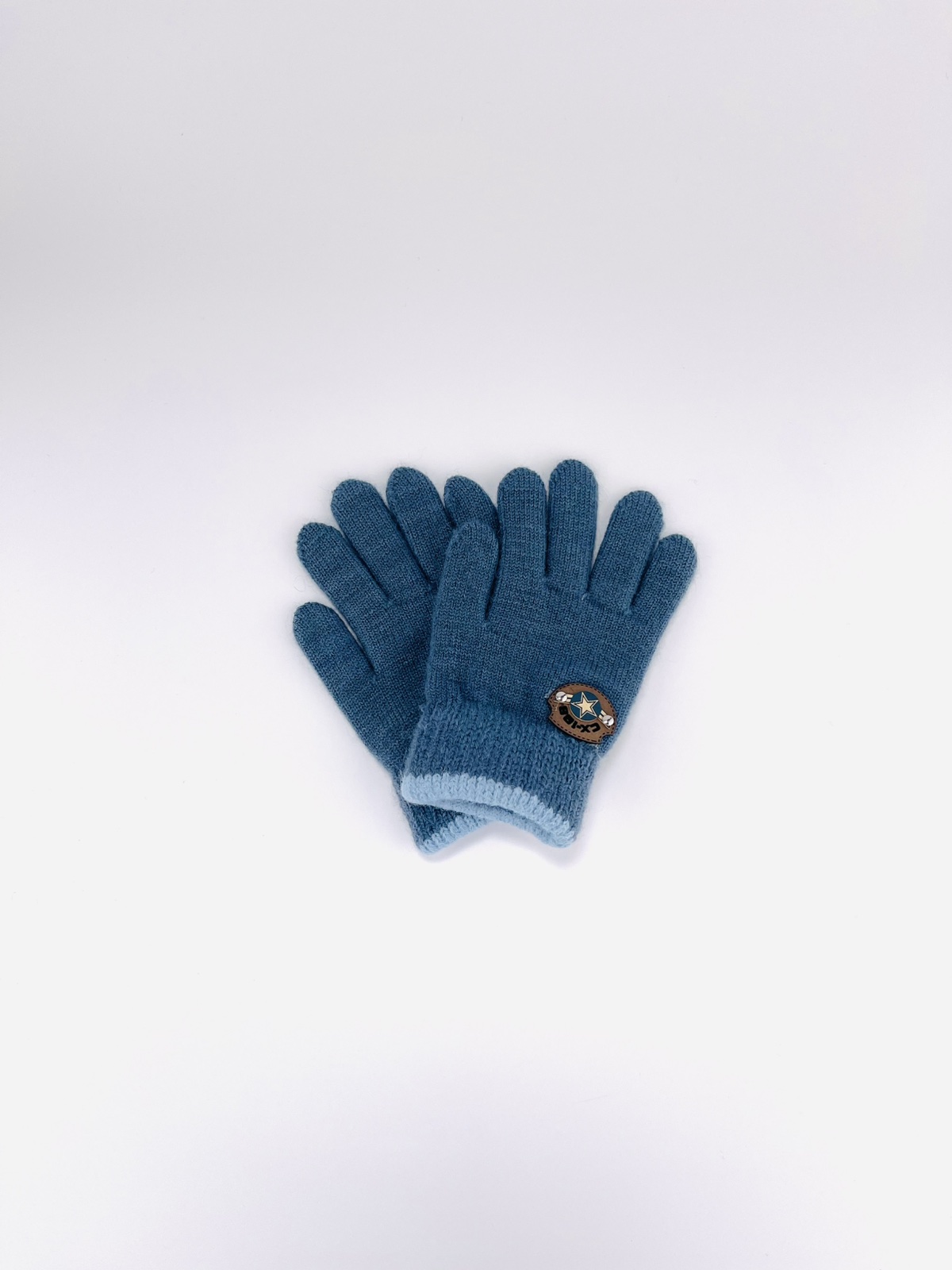 Рукавички для хлопчика блакитний 0811-0930