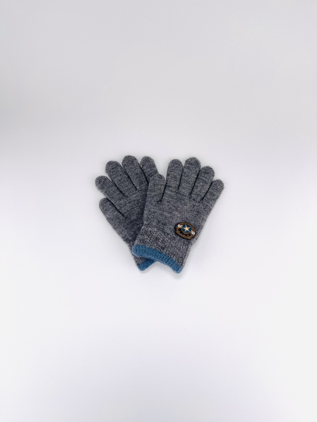 Рукавички для хлопчика сірий 0811-0930-2
