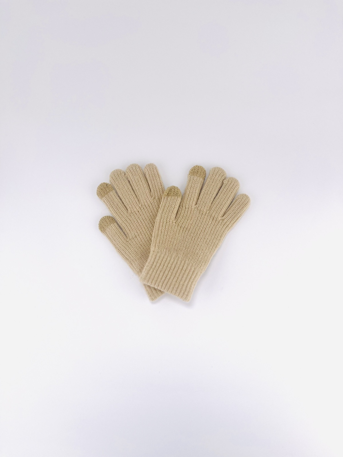 Рукавички для дівчинки бежевий 0811-0955-2