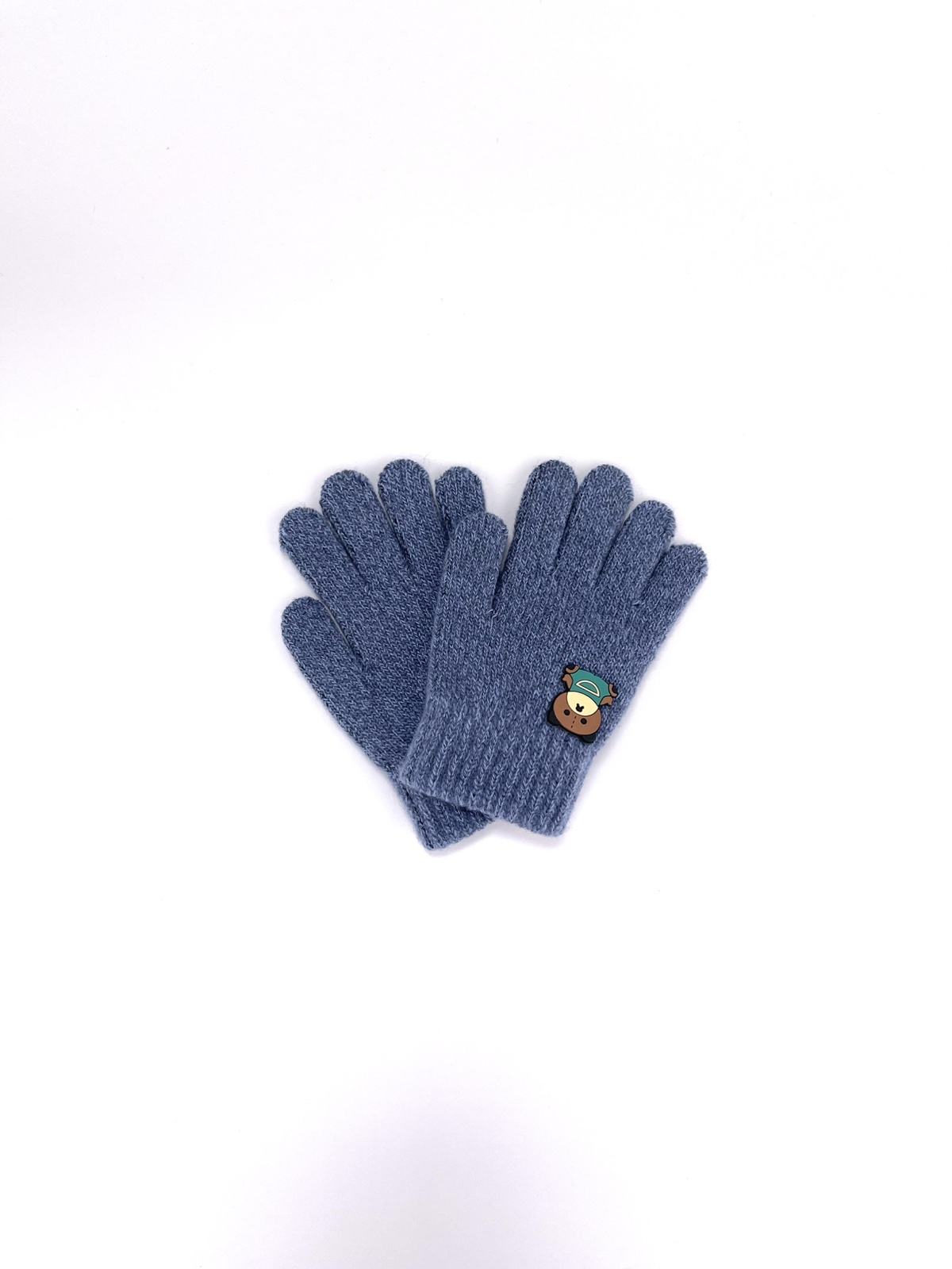 Рукавички для хлопчика блакитний 0811-1018-4