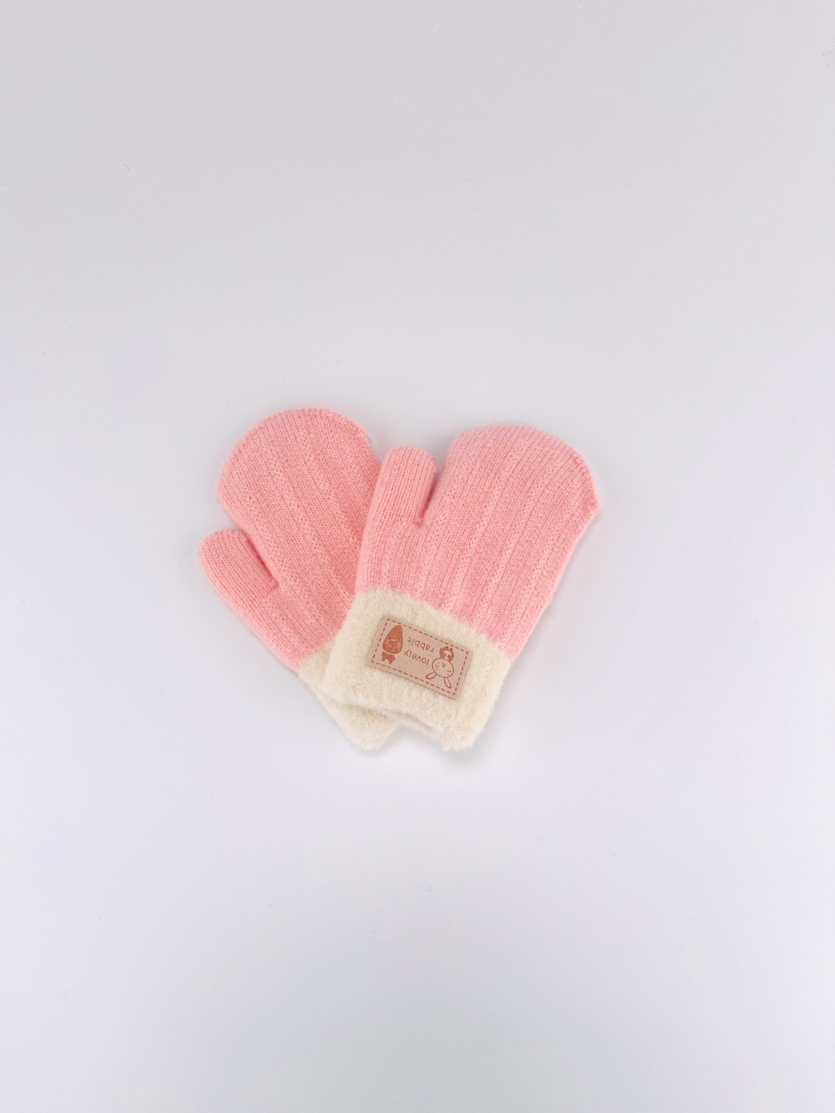 Рукавички для дівчинки рожевий 0811-1517