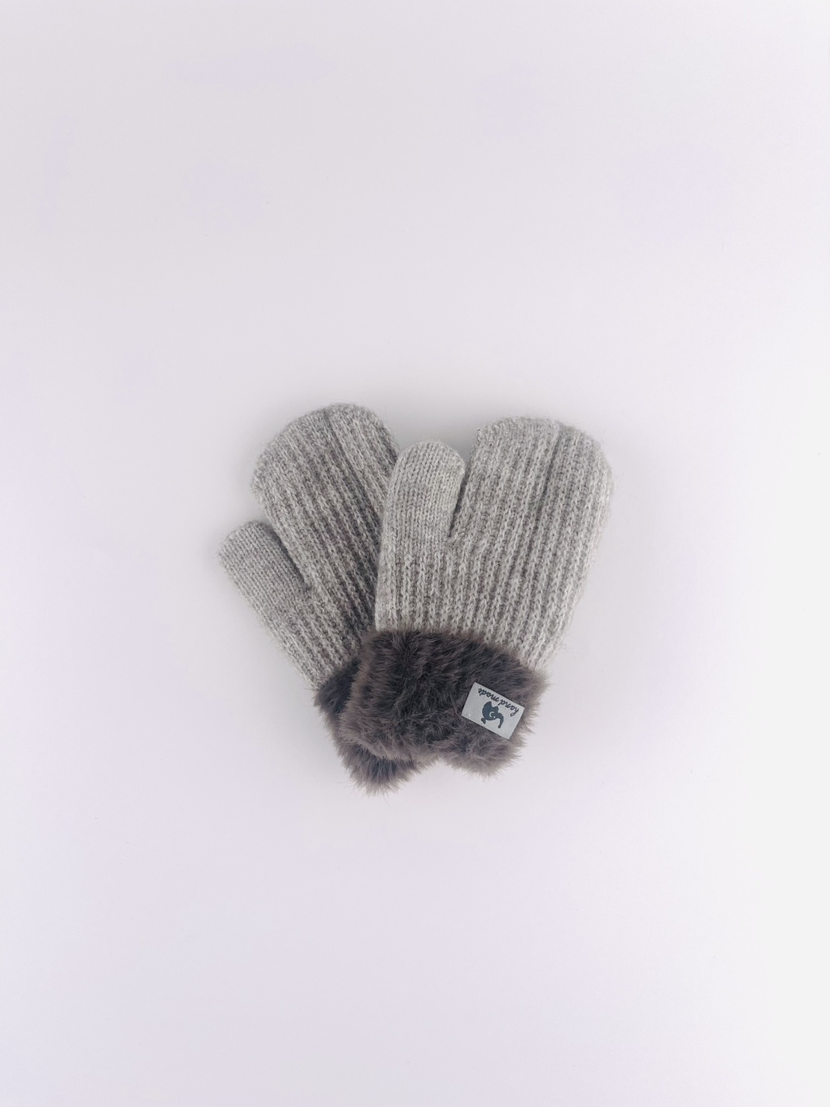 Рукавички для хлопчика сірий 0811-1633-2