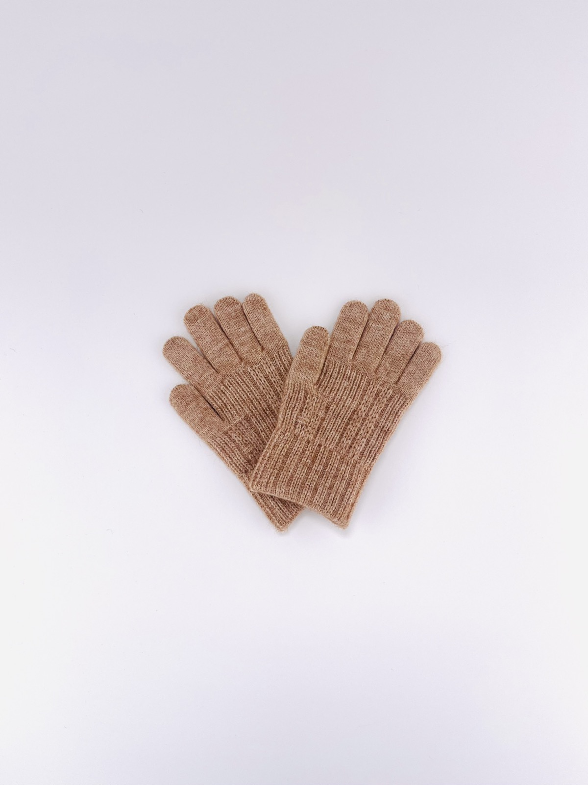 Рукавички для дівчинки бежевий 0811-1719