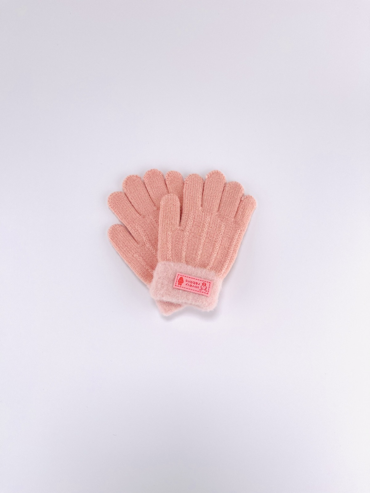 Рукавички для дівчинки рожевий 0811-1746