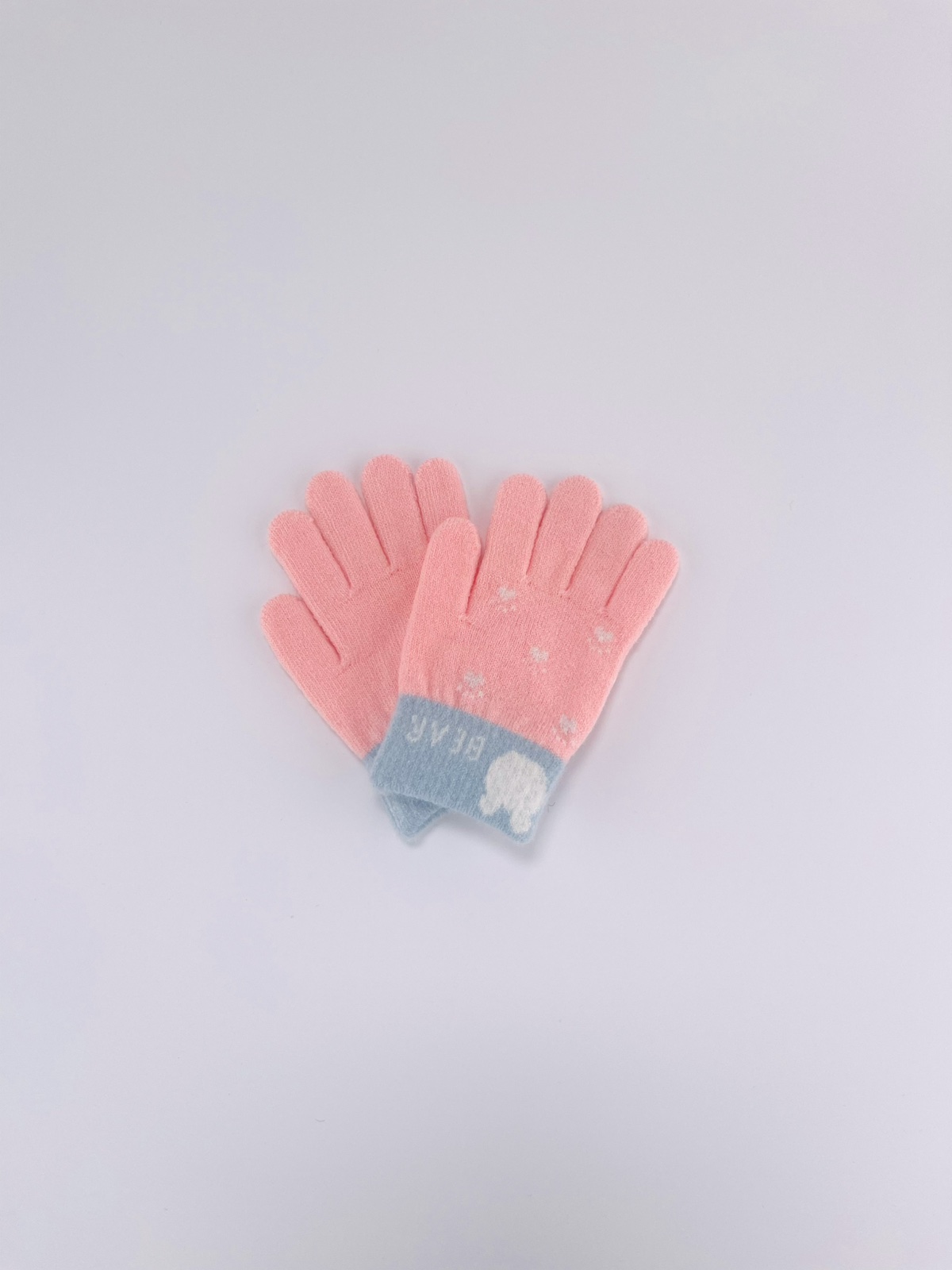 Рукавички для дівчинки рожевий 0811-1755