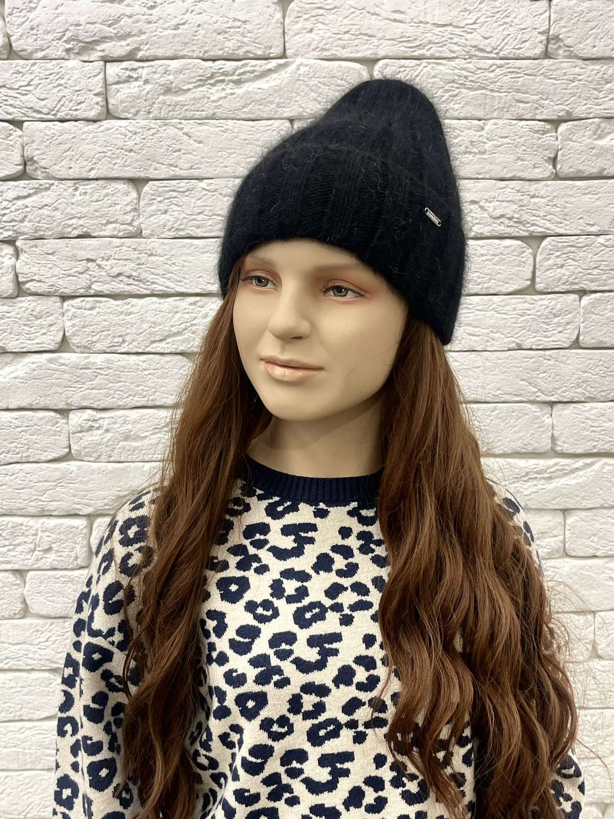 Шапка для дівчинки чорний 25WP35-2