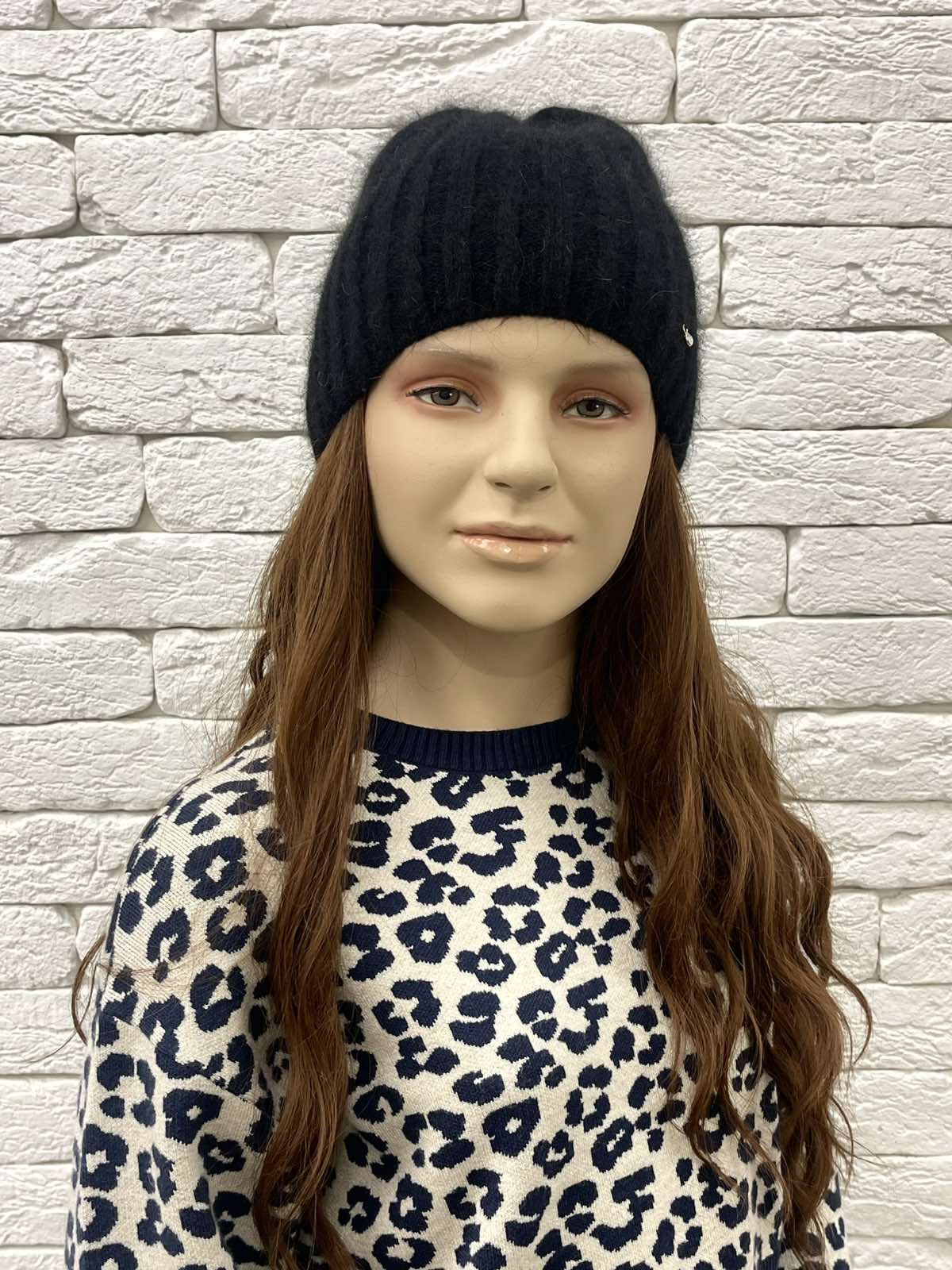 Шапка для дівчинки чорний 25WP38-4