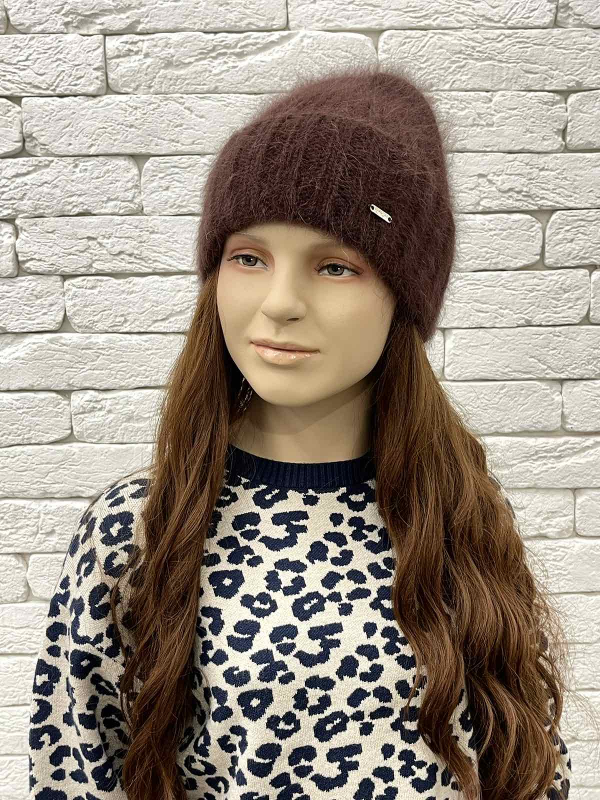 Шапка для дівчинки коричневий 25WP86-4