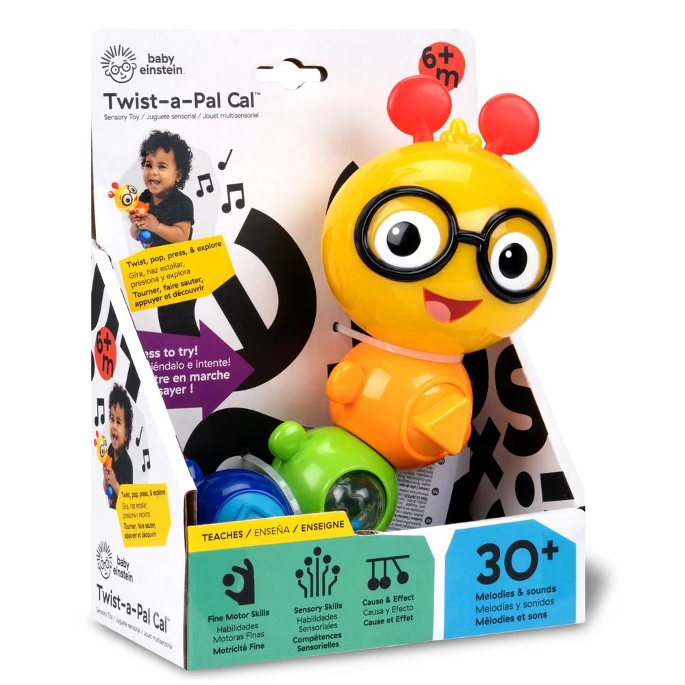 Іграшка розвиваюча музична Twist-a-Pal Cal 16828