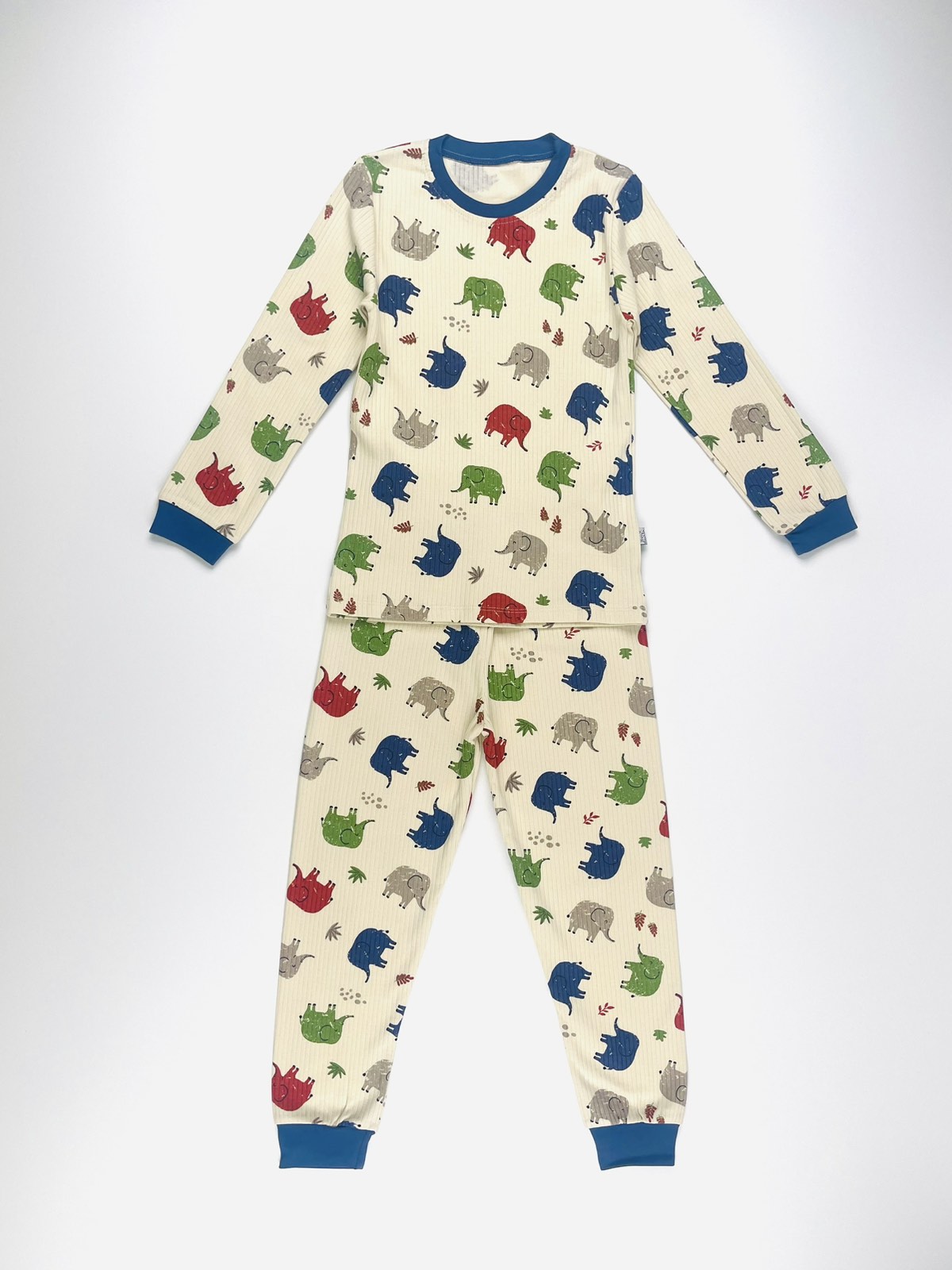 Піжама для хлопчика бежевий слоники 177411