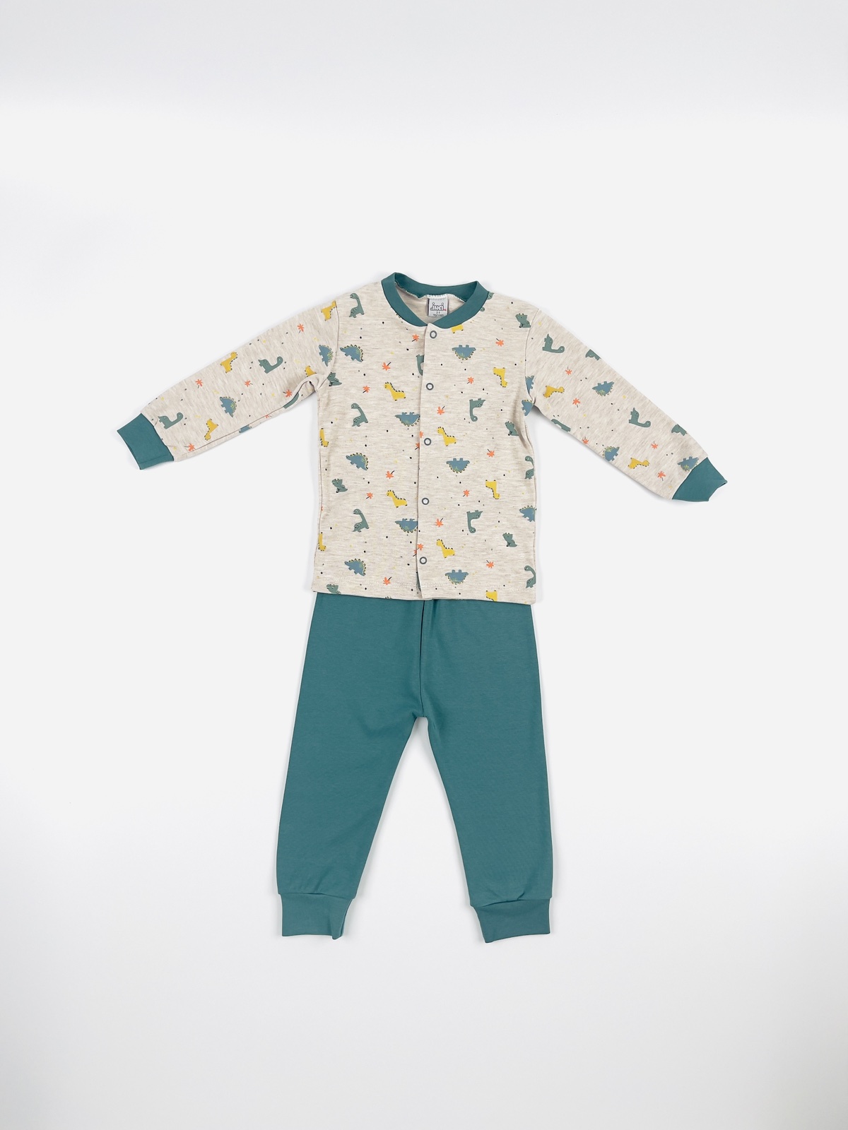 Піжама для хлопчика бежевий дино 177438