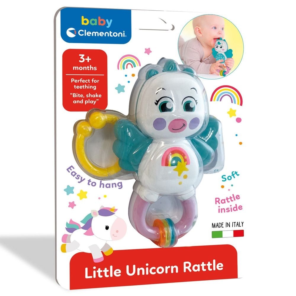 Іграшка-брязкальце Clementoni Little Unicorn 17778