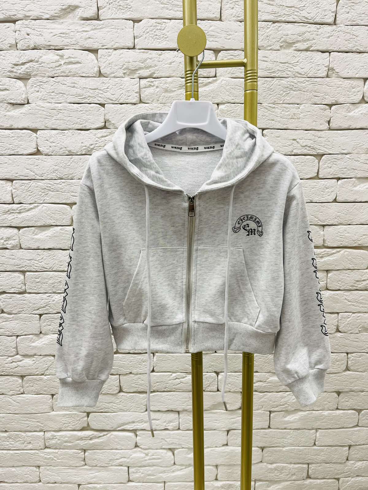 Кофта для дівчинки сірий 6106