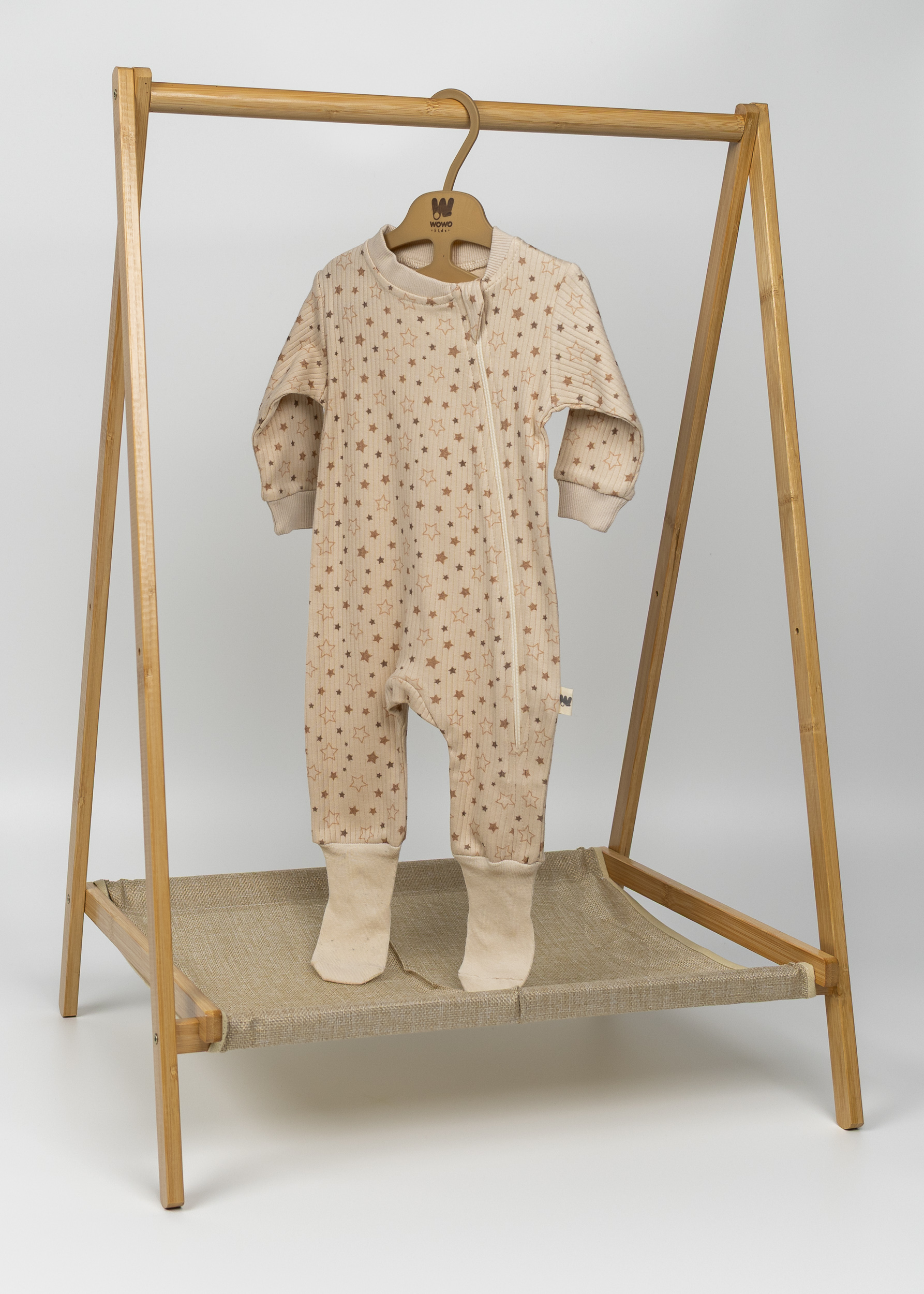 Чоловічок для немовля бежевий WW675-6