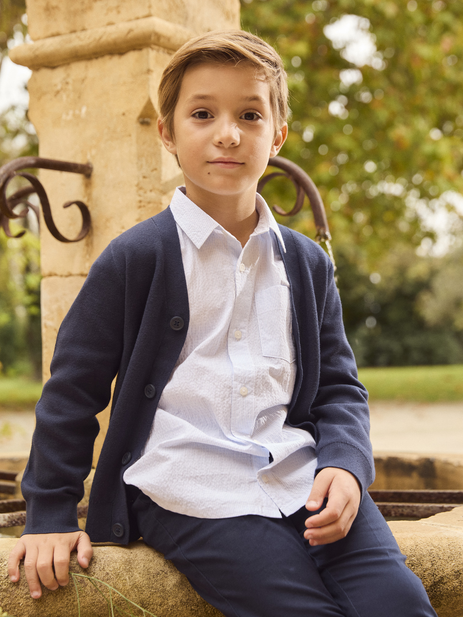 Кофти і пуловери. Кардиган для хлопчика Sergent Major 26E3PGE1GIL