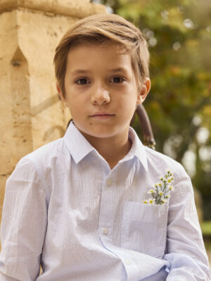 Сорочки та поло. Сорочка для хлопчика Sergent Major 26E3PGE3CHM