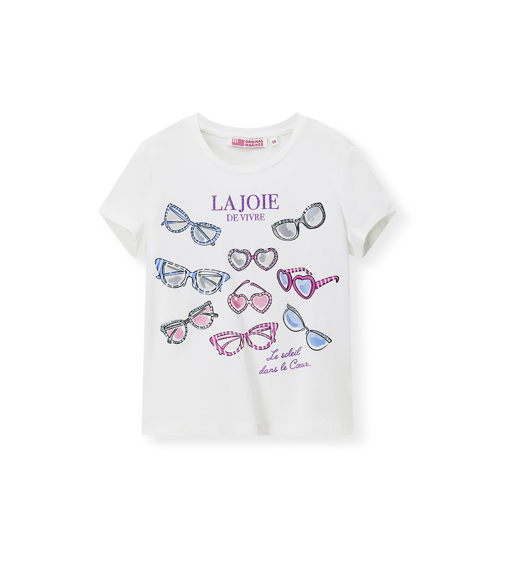 Футболки і топи. Футболка для дівчинки Original Marines DGP3033F