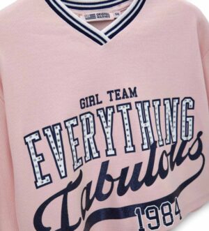 Кофти і пуловери. Світшот для дівчинки Original Marines DGP3068F