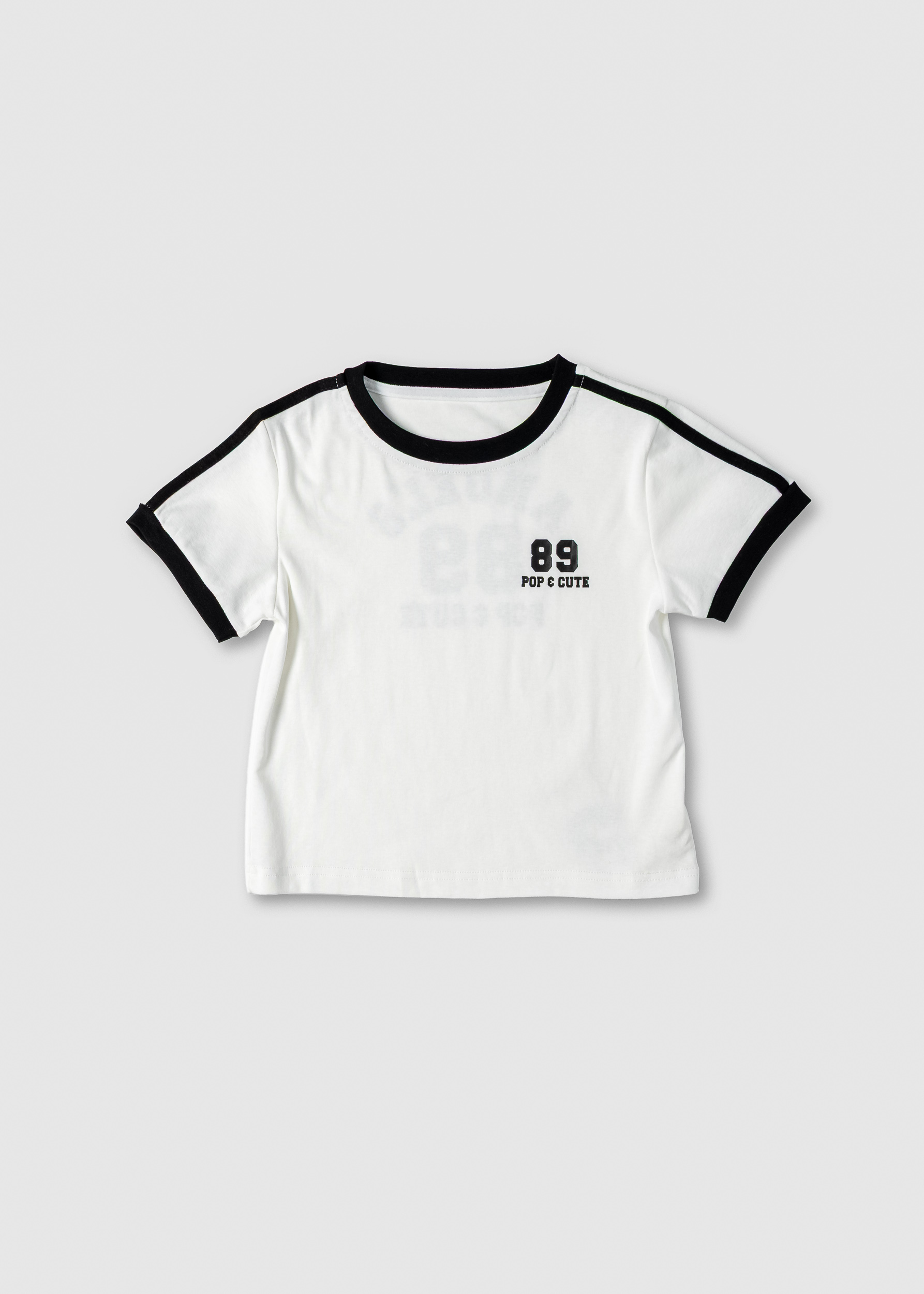 Футболка для дівчинки білий 75066-1