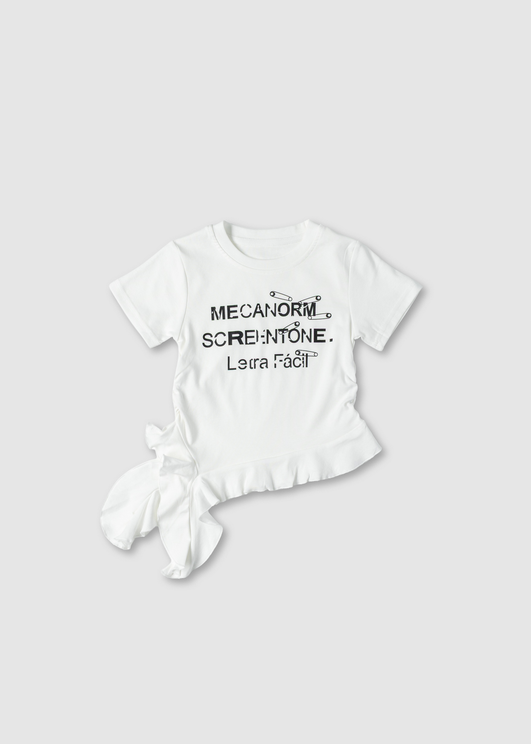 Футболка для дівчинки білий X7102-2