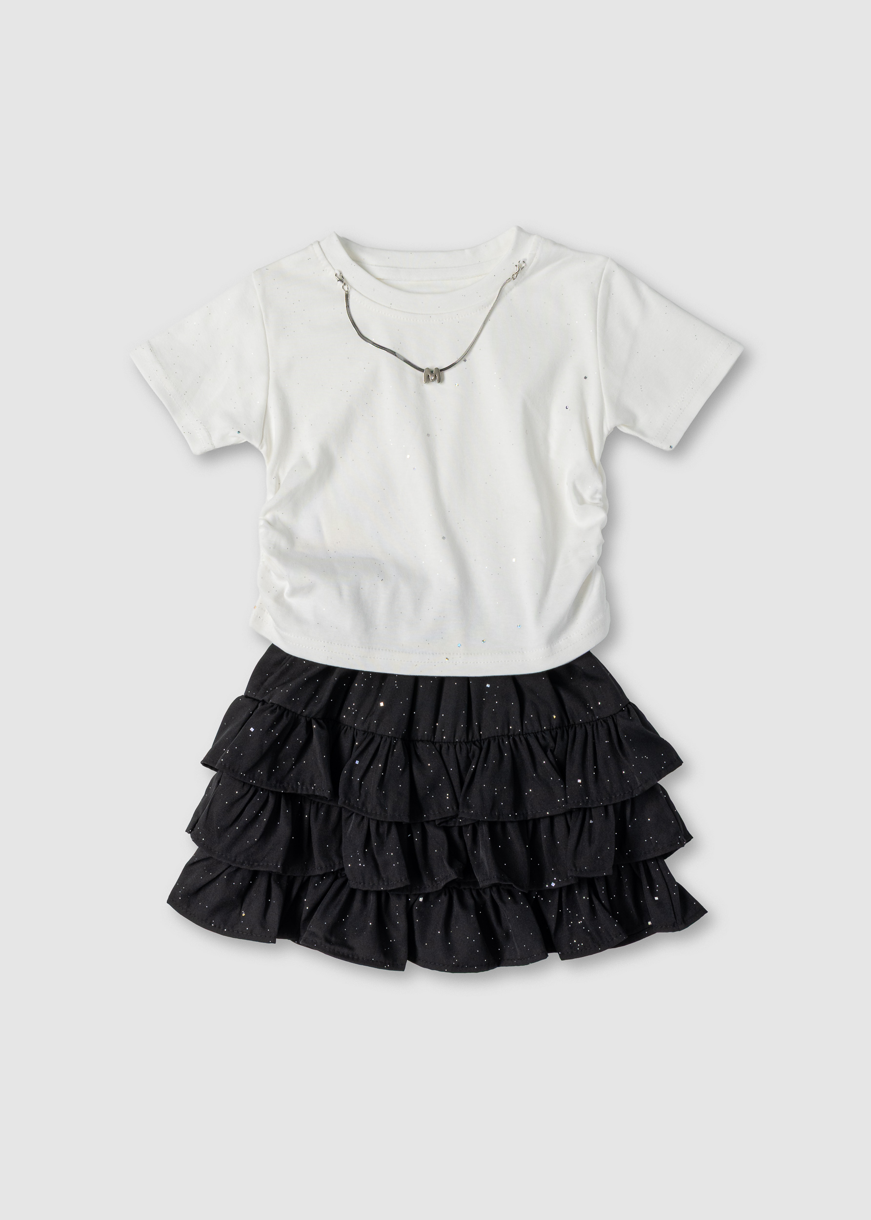 Комплект для дівчинки (футболка, спідниця) 75165