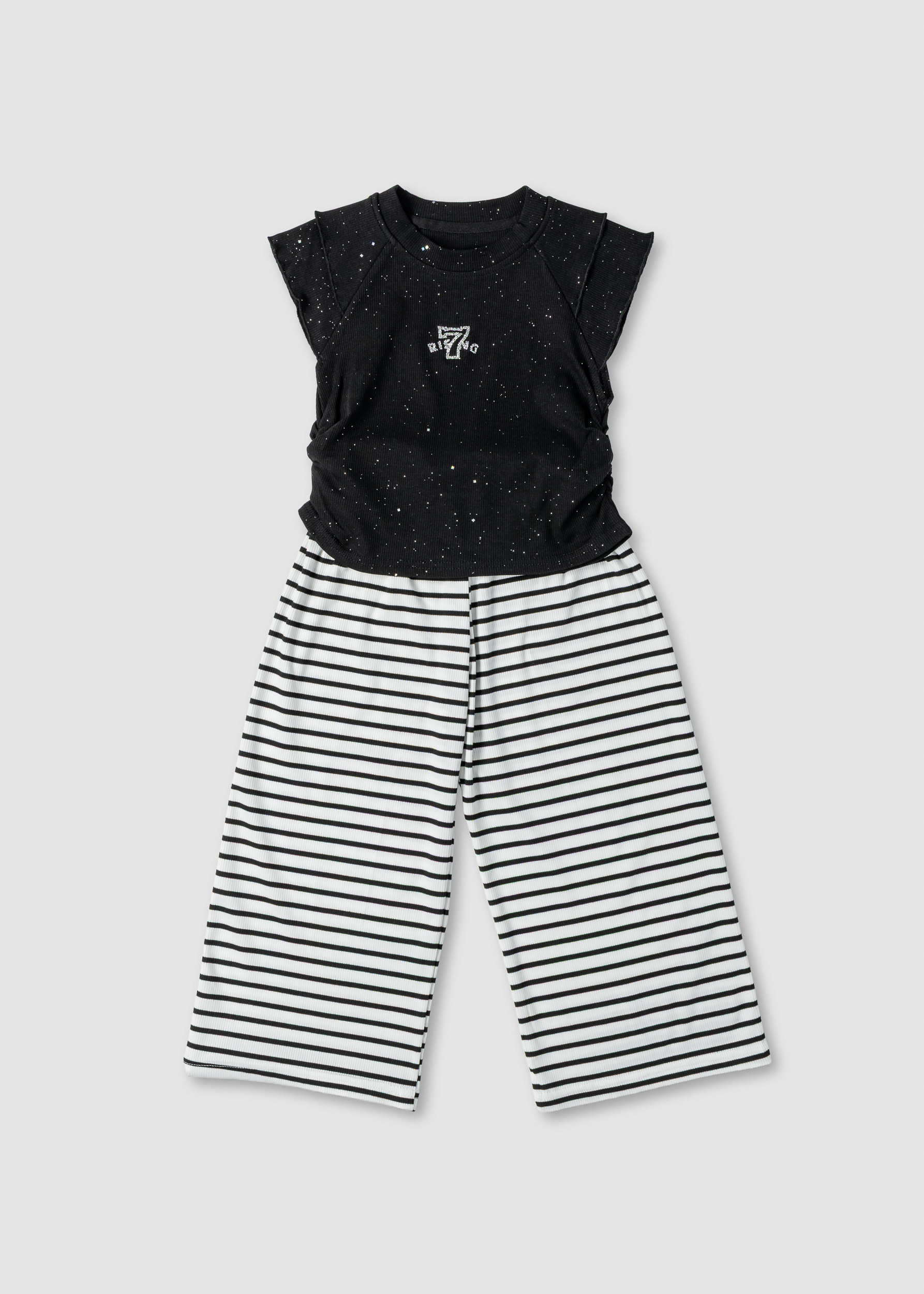 Комплект для дівчинки футболка+штани 75227-2