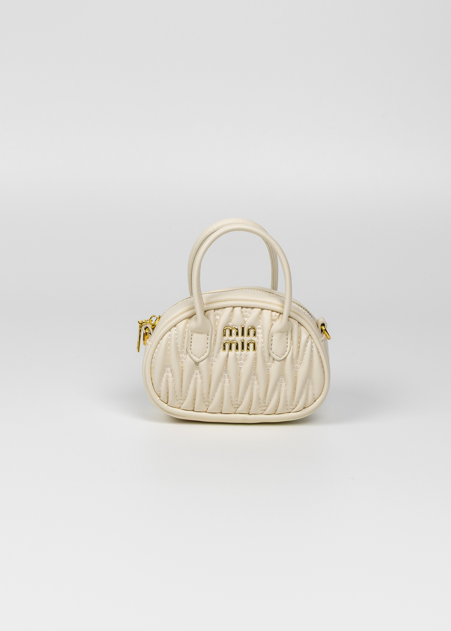 Сумка міні молочний 11-1144