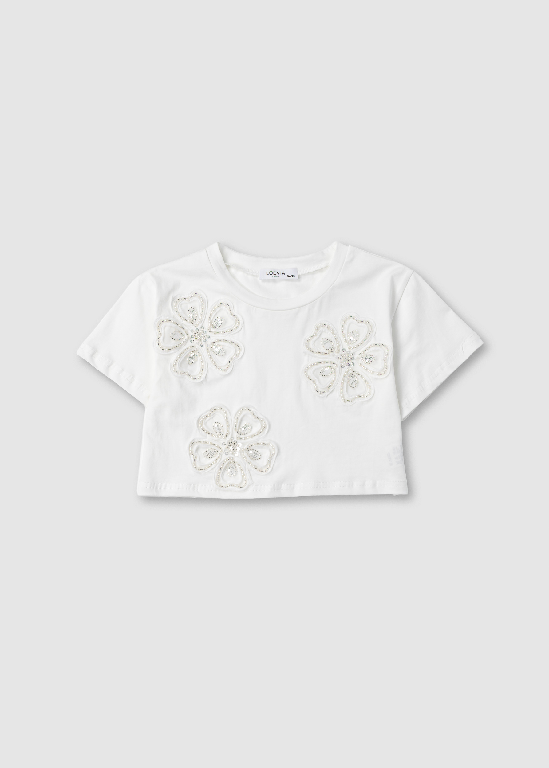 Футболка для дівчинки білий 580167