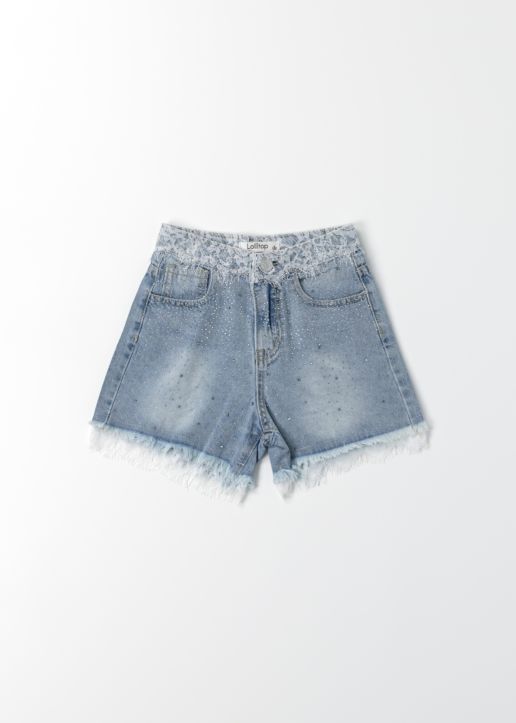 Шорти для дівчинки джинс 7225