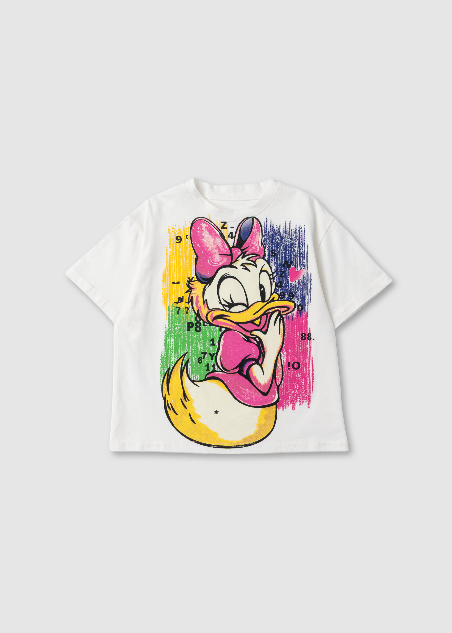 Футболка для дівчинки білий A605