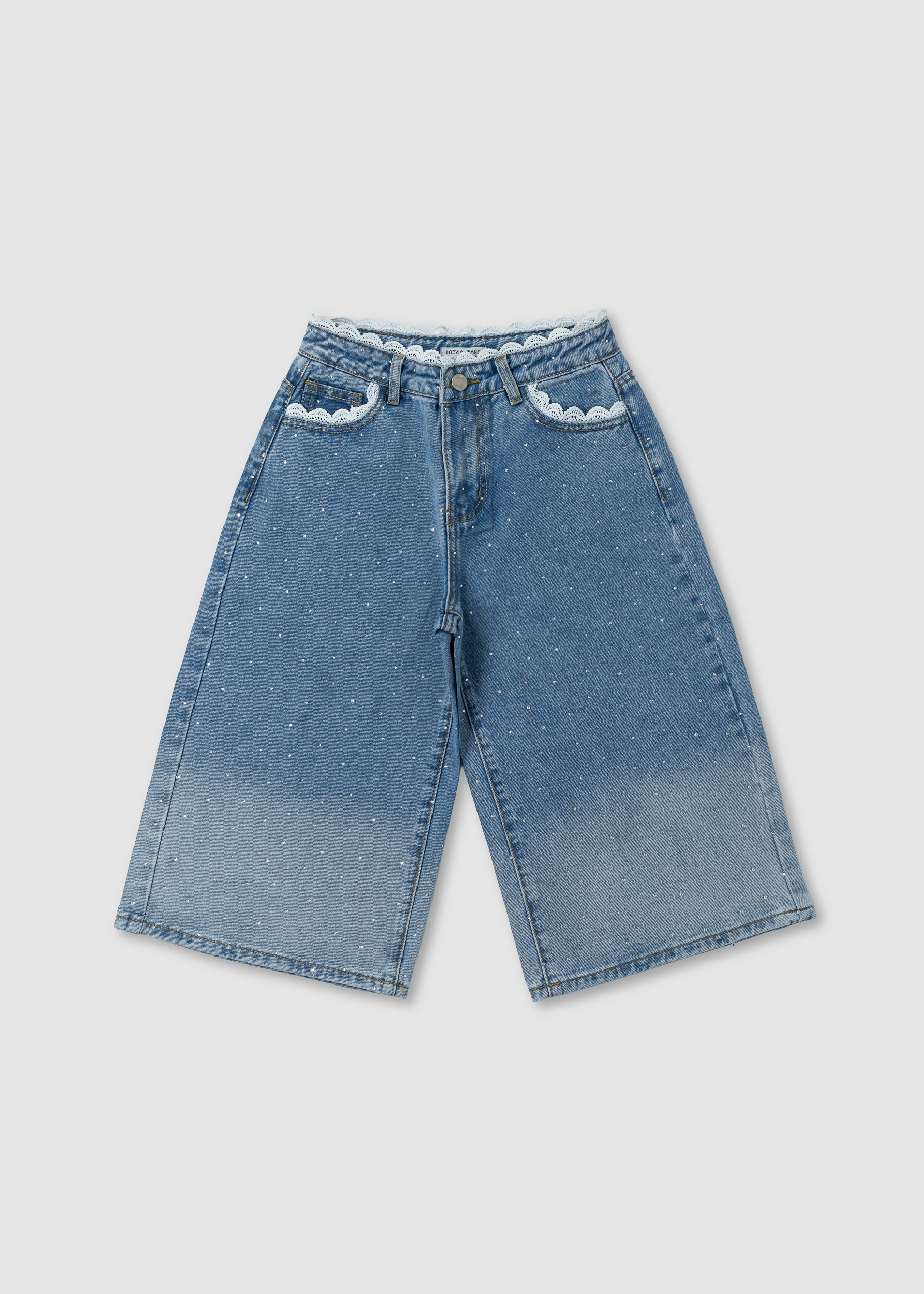 Шорти для дівчинки блакитний B5689