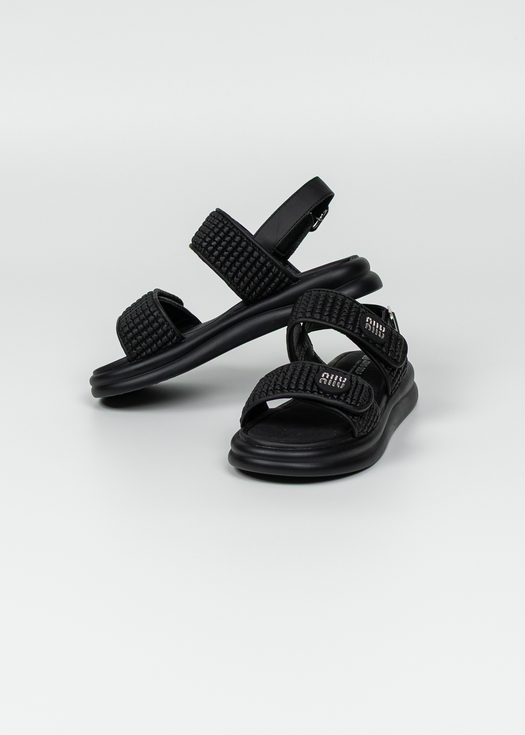 Босоніжки для дівчинки чорний C20646-0